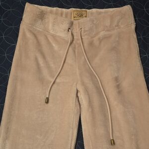UGG Kids' Tan Fleece Pants